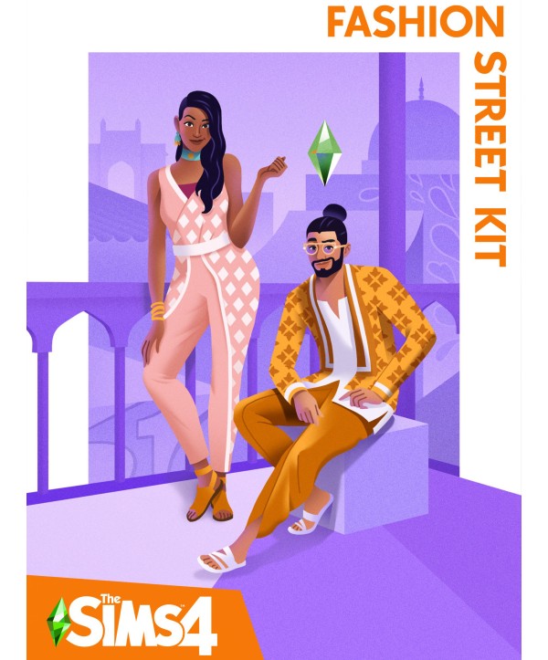 The Sims 4 - Fashion Street Kit DLC Origin / EA app Key GLOBAL